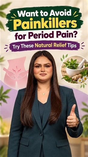 Want to Avoid Painkillers for Period Pain? Watch This | Natural Ways to Ease Cramps