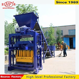 [Hot Item] Hf Brick Machine Making Automatic Concrete Interlocking Brick Machine Price