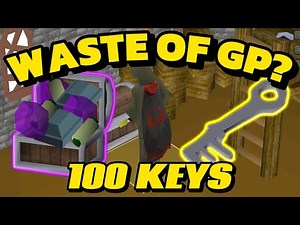OSRS Money Making Guide: Opening 100 Crystal Keys (Crystal Chest Loot Test)