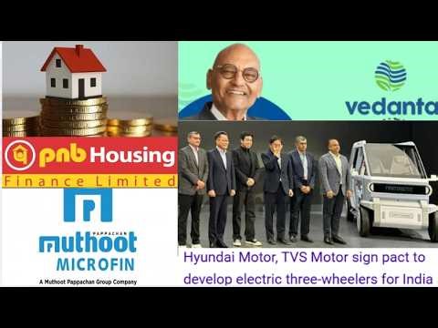 South Korea–India deal | Vedanta Split | Q4 result PNB Housing & Muthoot microfinance