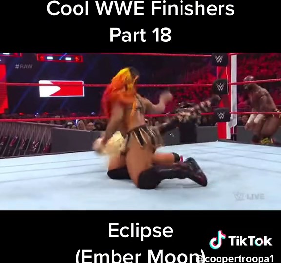 Ember Moon Makes History with Top Rope Eclipse | WWE Finishers