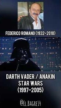 Voice Actors: Federico Romano #dubbing #actor #starwars #thesimpsons #nodubbingconia