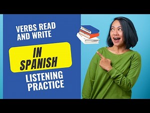 Easy Practice Spanish Verbs Leer y Escribir Read and Write