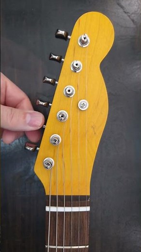 Telecaster Vintage Truss Rod Adjustment #guitar