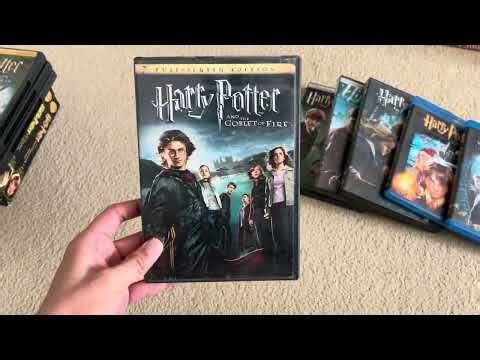 My Harry Potter VHS/DVD/Blu-Ray Collection