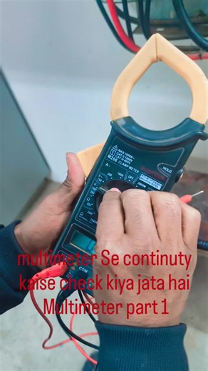 Shailandera Yadav on Instagram: "Multimeter Se continuty kaise check kiya jata hai Multimeter part 1 #viral video"