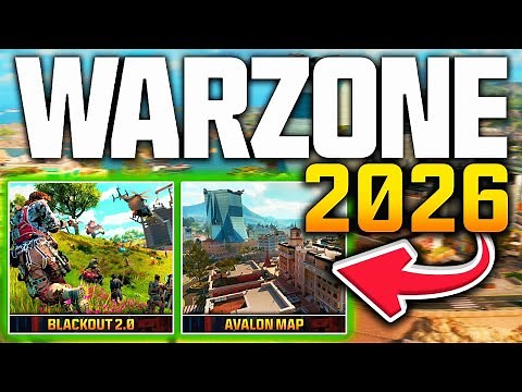 WARZONE 2026 OVERHAUL UPDATE! (BLACKOUT RETURNS, AVALON Map, & More)