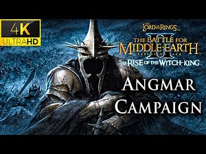 Lord of the Rings: Battle for Middle-earth II Rise of the Witch-King l Full Walkthrough (4K HD)