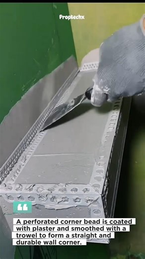 Smooth Wall Corner Finishing Tool #construction #drywall #shorts