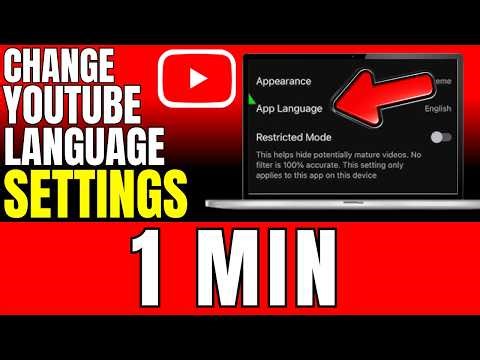 How To Change YouTube Language Settings (2026)