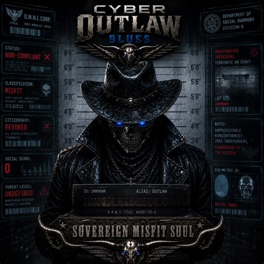 Sovereign Misfit Soul #cyberoutlawblues #fyp #cyberblues #fy #outlaw | outlaw