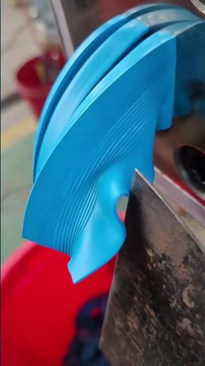 Testing the plastic profile mould #extruder change the mould can produce different product