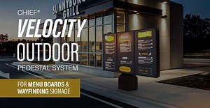Chief Velocity Outdoor Pedestal System: Designed to Evolve | Chief