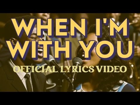 💞 When I’m With You – Official Lyrics Video | 60s Romantic Pop Love Song 💞