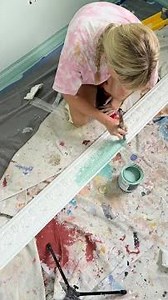 A little paint, a lot of vision 🤩 #bedroommakeover #roommakeover