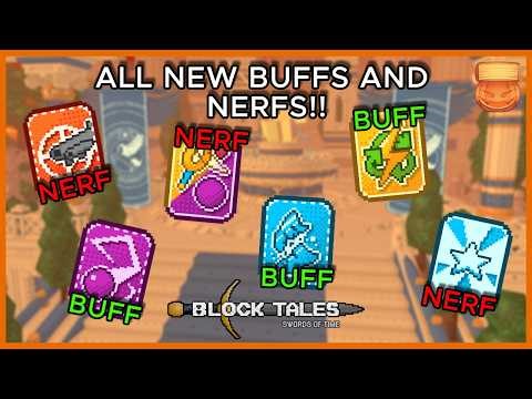SLINGER AND ROCKETMAN NERFED, WINDFORCE BUFFED, DEMO 5 PATCHES NOTES!! Roblox Block Tales