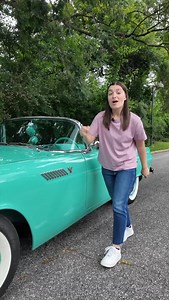 583 reactions · 72 shares | The design of the 1955 @ford Thunderbird turned heads then and it turns heads now. #ford #fordthunderbird #thunderbird #fordmotorcompany #fordclassic | MotorWeek | Facebook