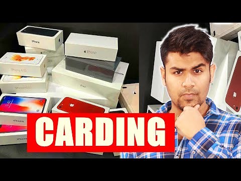 CARDING iPhones - Pehle iPhone fir Paise !!