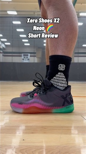 Xero Shoes X2 "Neon" Short Review — barefoot feel, low-profile cushion. #XeroShoes