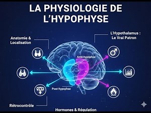 L’HYPOPHYSE : La Glande Maîtresse du Corps Humain Anatomie, Hormones et Rétrocontrôle en résumé