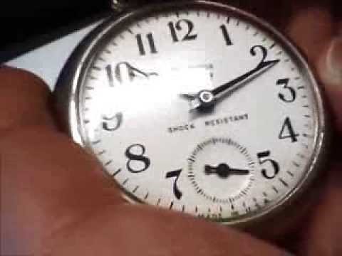 Antique Westclox Scotty Dollar Pocket Watch from 1959