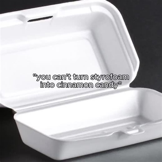 Breaking bad reference ahh | #chemistry #styrofoam #cinnamon #candy #red