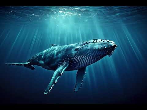 🐋 Deep Ocean Whale Songs | Dark Underwater Ambience | Calm Ocean Sounds for Sleep