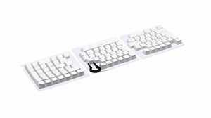 HyperX Pudding Keycaps - Full Key Set - PBT - White - English (US) Layout - 104 Key, Backlit, OEM...