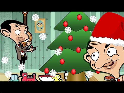 Mr. Bean - Festive Holidays - Present Continuous Common Verbs