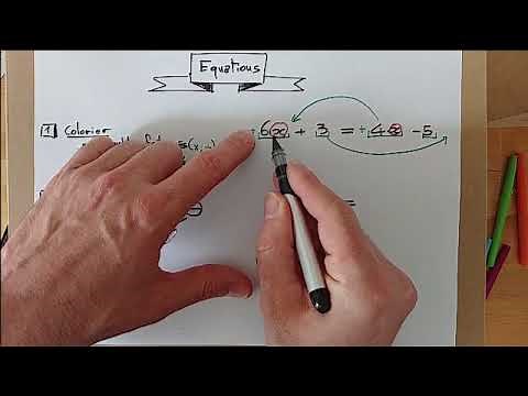 First-degree equation with one unknown