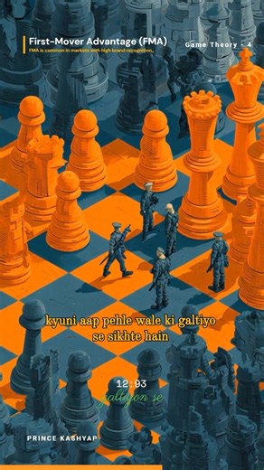 Why being FIRST is a Trap! 🪤 #gametheory #shorts