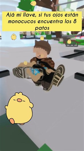 ¡ECHE! Solo los verdaderos pechis ven los 8 patos 🧐🔥nivel 1 #roblox #viral #fypシ