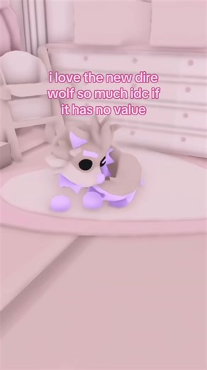 it’s so cute #direwolf #adoptme #adoptmepets #adoptmeroblox #roblox | dire wolf