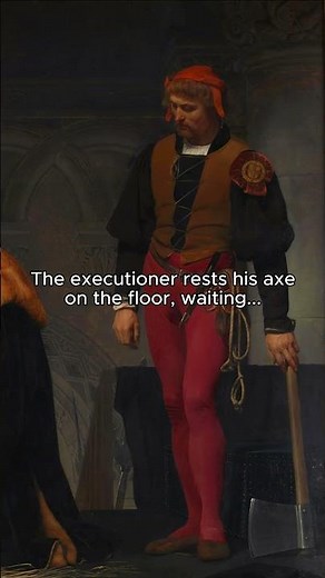 The Execution of Lady Jane Grey by Paul Delaroche (1833) #art #painting