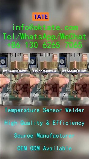 PT100 Welding Machine 2025 Complete RTD Sensor Welding Guide — Speed, Accuracy & ROI in Germany Iran
