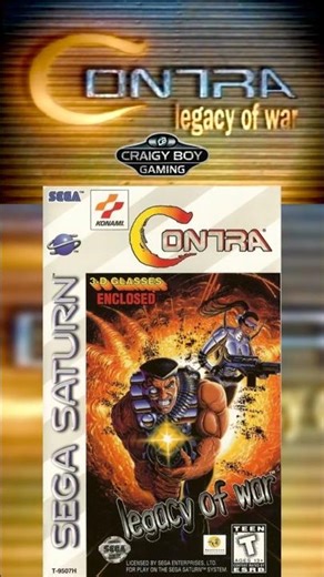 Contra: Legacy of War (SEGA Saturn) – This Might Be the WORST Contra Ever Made #contra #retrogaming