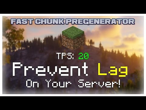 How to Prevent Minecraft Server Lag! (Fast Chunk Pregenerator)