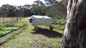 Houses 30 hens and is really easy to move around. The Chicken Caravan 30 goes on Sale between Monday Feb 10th - Wednesday Feb 12th. Comment below to get all the details | Chicken Caravan