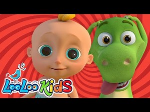 2 HOURS💥Zigaloo Dance 🦖 Toddler Dance Along Videos by LooLoo Kids - Kids Videos for Kids