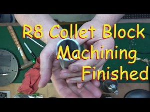 R8 Collet Block Finished