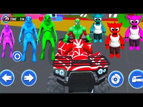 ATV Quad Bike Stunt Racing🏍️🛻🏍️ 3D: Epic Airs & Crazy Tricks!