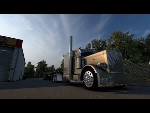 American Truck Sim | Ruda Server | Heavy Hauling LowBoy Trailer |TX - NM | Live