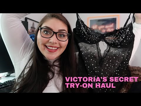 PLUS SIZE: Victoria's Secret Try On Lingerie Haul!