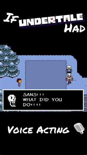 If UNDERTALE Had VOICE ACTING!🎙 #Papyrus Gets Shocked [DUB] #undertale #sansandpapyrus #sans #fandub