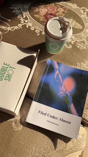 A book that pairs well with silence and something sweet. 🍰 Find it whre you find your calm. 📖✨ 🏷️ tws publications, book aesthetic, writers of instagram, coffee moments, cozy reading, slow living | TWS Publications