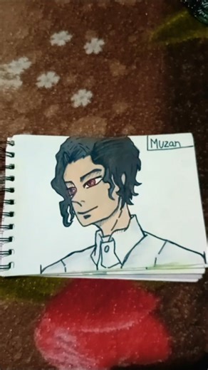 Muzan Kibutsuji drawing#anime#demonslayer#muzan drawing#duggu#