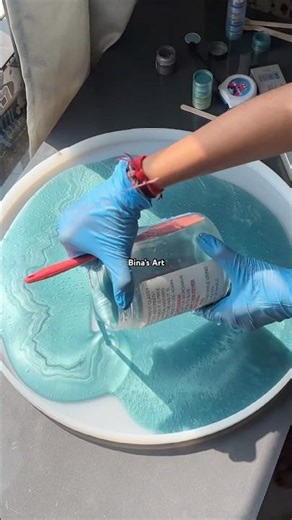 Flower Resin Clock 🌼 🌸💐 #craft #resin #viral #shorts #shortvideo