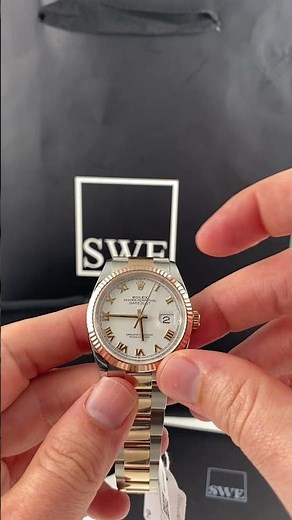 Rolex Datejust 36 Steel EveRose Gold Watch 126231 | SwissWatchExpo