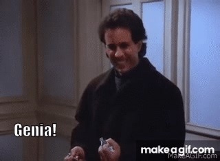 Seinfeld saying Newman! on Make a GIF on Make a GIF