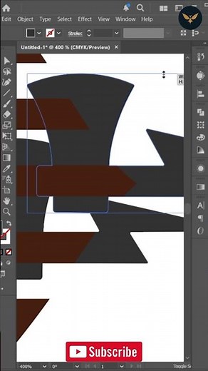 Combining 3 Famous Logos into One |Creative Logo Mashup in Adobe Illustrator #art #drawing #painting